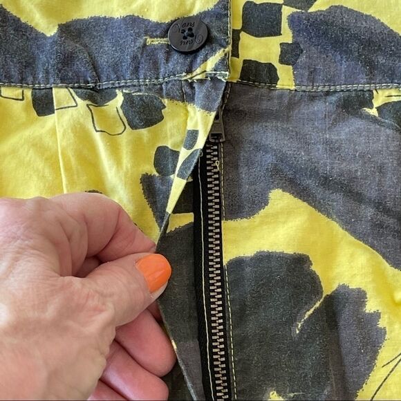 Vans Off The Wall Yellow and Black Mini Skirt - 7‎ - Picture 4 of 14